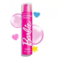 Barbie Pink Bubblegum Toothpaste Barbie rozā košļājamās gumijas garšas zobu pasta, 60 g 