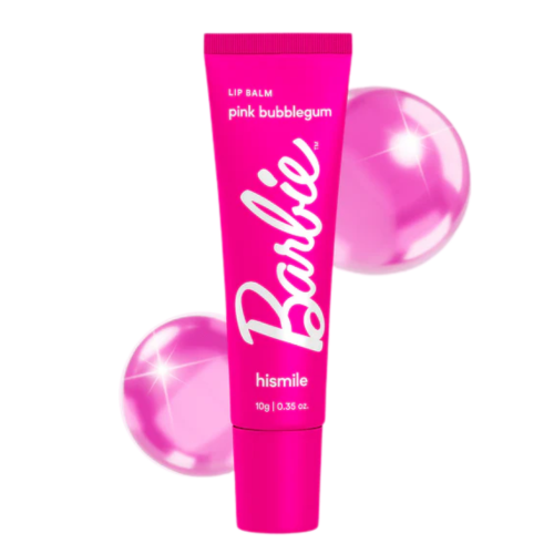 Barbie Pink Bubblegum Lip Balm Barbie rozā košļājamās gumijas garšas lūpu balzams, 10 g