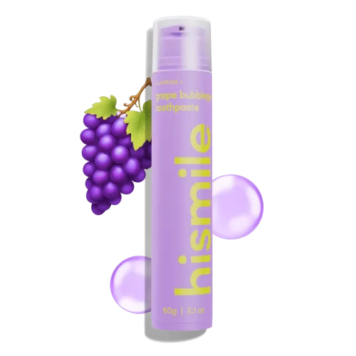 Grape Bubblegum Toothpaste Vīnogu košļājamās gumijas garšas zobu pasta, 60 g