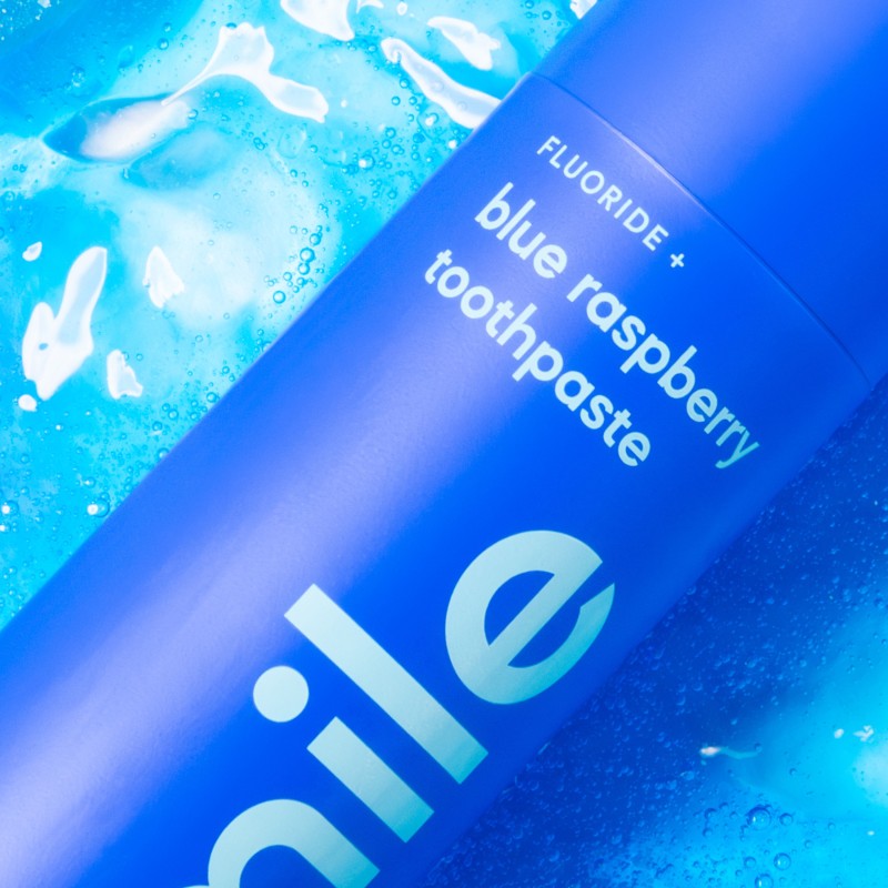 Blue Raspberry Toothpaste Zilā avene zobu pasta, 60 g