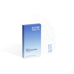 Whitening Strips Sensitive Balinošās zobu strēmeles jutīgiem zobiem, 7 gab. 