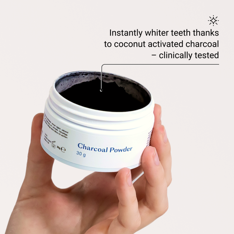 Charcoal Powder Aktīvās ogles pulveris zobiem, 30 g