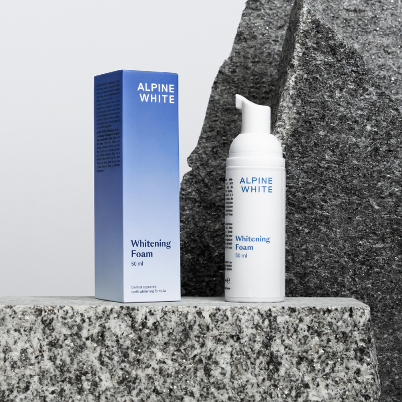 Whitening Foam Balinošās zobu putas, 50 ml