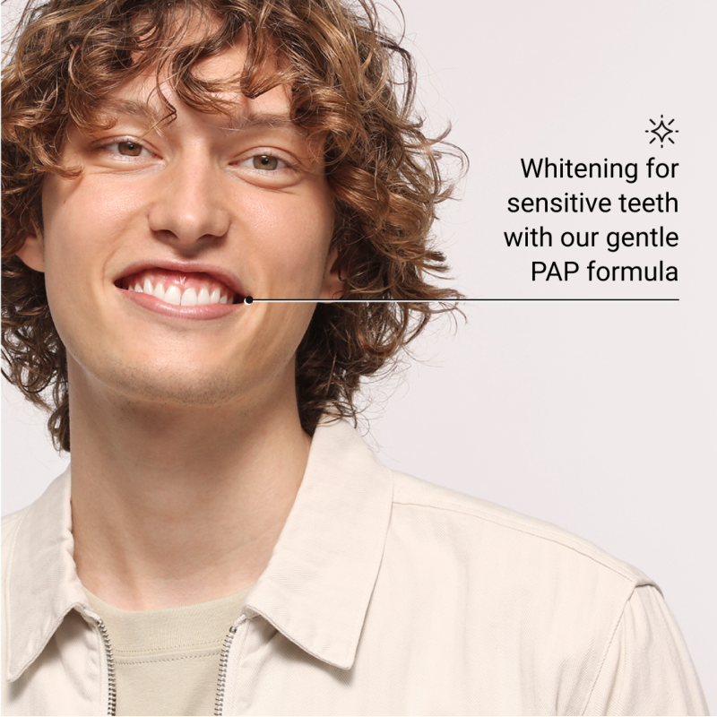 Whitening Toothpaste Sensitivity Relief Balinošā zobu pasta jutīgām smaganām, 75 ml