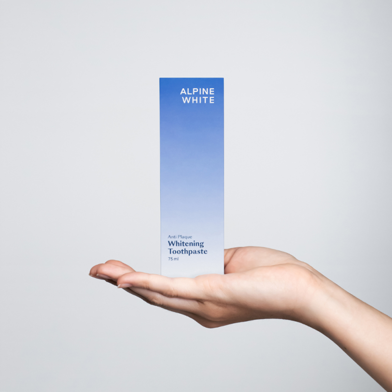 Whitening Toothpaste Anti Plaque Balinošā zobu pasta pret aplikumu, 75 ml