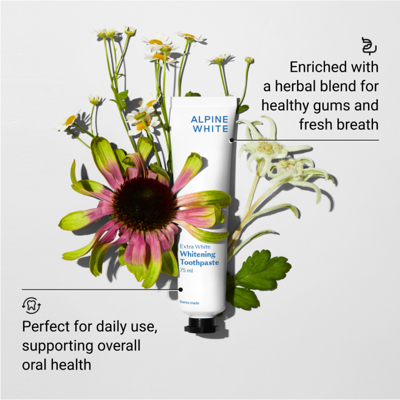 Whitening Toothpaste Extra White Balinošā zobu pasta, 75 ml