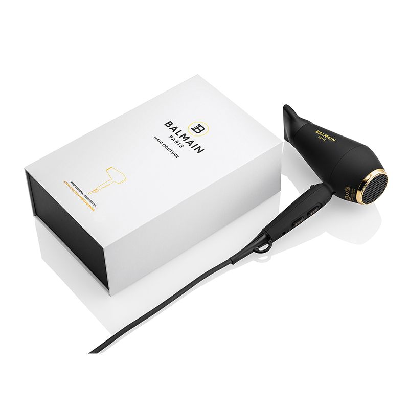 Professional Infrared Blowdryer Black & Gold infrasarkanā gaisma fēns, 1vnt