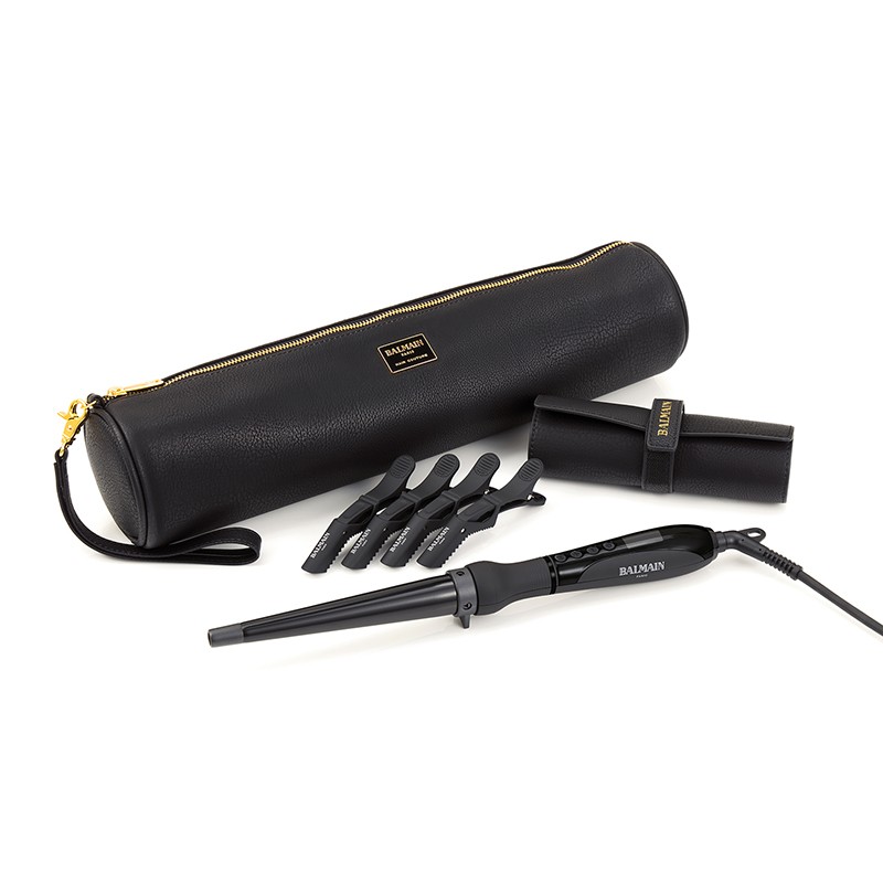 Ceramic Colonical Curling Wand Keramiskās konusveida lokšķēres, 1vnt