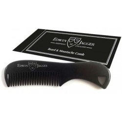 BMC06 Beard & Moustache Comb Bārdas un ūsu ķemme (melna), 1 gab. 