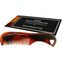 BMC03 Beard & Moustache Comb Bārdas un ūsu ķemme (koka krāsā), 1 gab. 