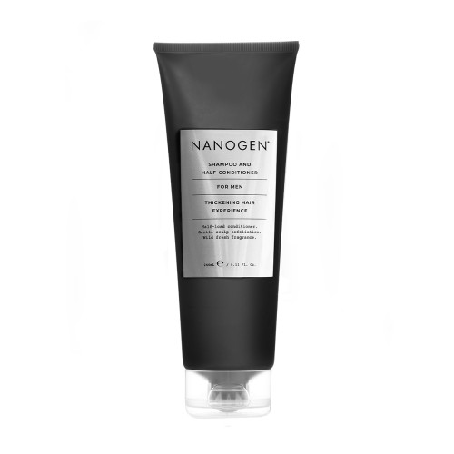 Shampoo & Half-Conditioner Matu apjomu piešķirošs šampūns un kondicionieris vīriešiem, 240 ml