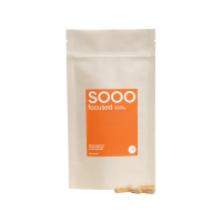 SOOO focused: lauvas krēpes (Lion’s Mane) ekstrakts 10–12:1, 90 kapsulas 