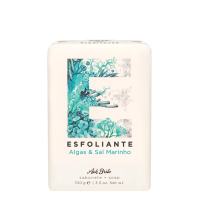 SPA Exfoliating Seaweed & Sea Salt Soap Pīlinga augu ziepes sejai un ķermenim ar jūras sāli, 100 g 