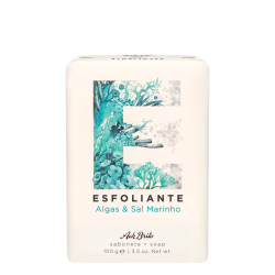 SPA Exfoliating Seaweed & Sea Salt Soap Pīlinga augu ziepes sejai un ķermenim ar jūras sāli, 100 g 