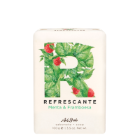 SPA Refreshing Mint & Raspberry Soap Atsvaidzinošas sejas un ķermeņa ziepes ar piparmētru un avenēm, 100 g 