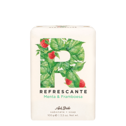 SPA Refreshing Mint & Raspberry Soap Atsvaidzinošas sejas un ķermeņa ziepes ar piparmētru un avenēm, 100 g 