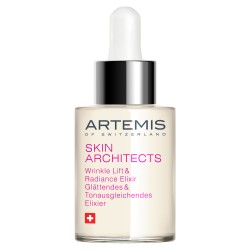 Skin Architects Wrinkle Lift & Radiance Elixir Mirdzumu piešķirošs pretgrumbu serums sejai, 30 ml 