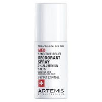 MED Sensitive Relief Deodorant Spray Izsmidzināms dezodorants jutīgai ādai, 75 ml 