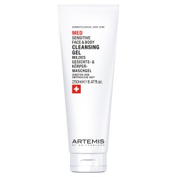 MED Sensitive Face & Body Cleansing Gel Maigs sejas un ķermeņa mazgāšanas līdzeklis, 250 ml 