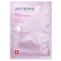 Skin Architects Skin Boosting Face Mask Atjaunojoša – uzmundrinoša lokšņu sejas maska, 20 ml 