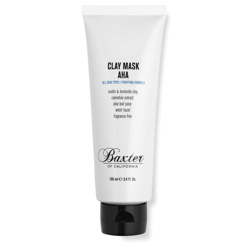 Clay Mask AHA Detoksikācijas sejas maska ar māliem vīriešiem, 100 ml