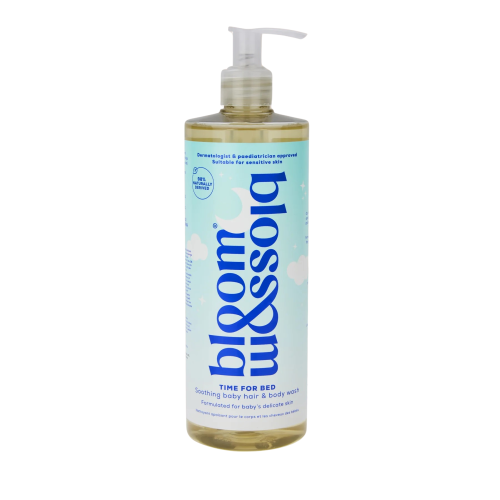 TIME FOR BED Soothing Baby Hair & Body Wash Nomierinošs matu un ķermeņa mazgāšanas līdzeklis zīdaiņiem, 500 ml