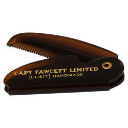 Folding Pocket Moustache Comb Saliekamā kabatas ūsu ķemme, 1 gab. 