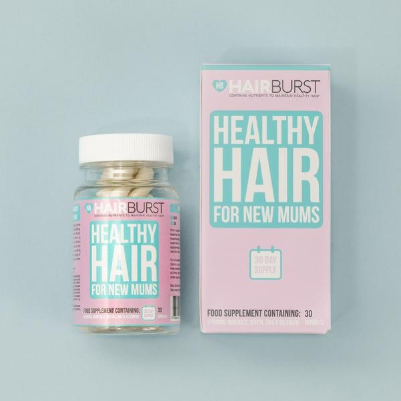 Healthy Hair for New Mums Maisto papildas mamoms, 30 kaps.