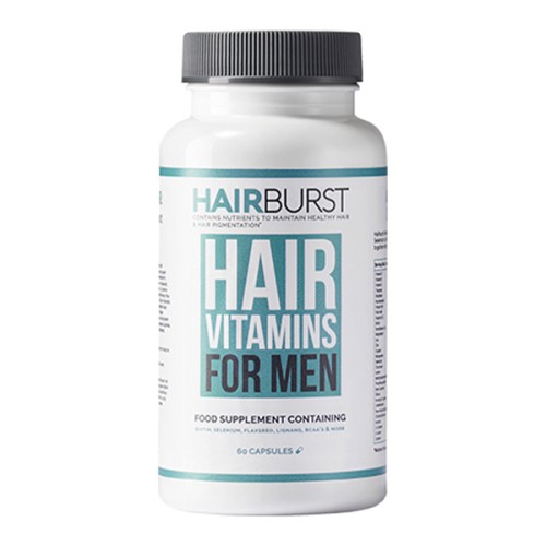 Hair Vitamins For Men Maisto papildai plaukams vyrams, 60 kaps.