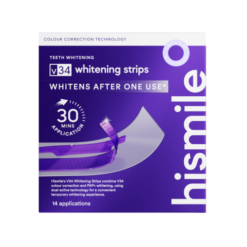 Teeth Whitening V34 Strips Zobu balināšanas lentītes, 14 pāri