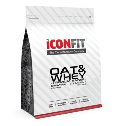 Oat & Whey Pro Gainer Trijų baltymų kompleksas masės auginimui, 1.4kg  