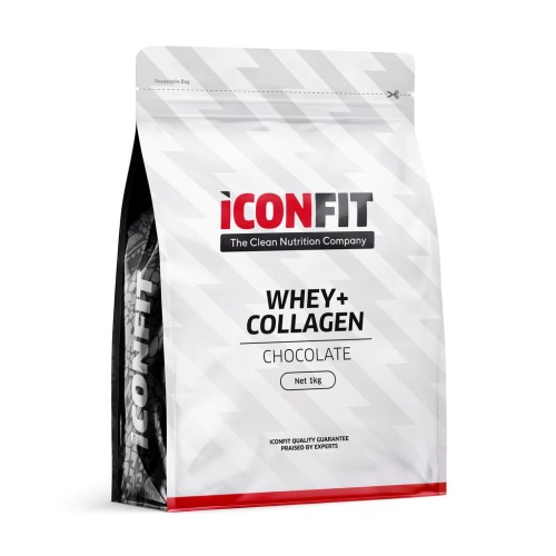Whey+ Collagen Išrūgų baltymai ir hidrolizuotas kolagenas, 1000g