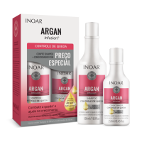 Argan Infusion Loss Control Duo Kit - līdzekļi pret matu izkrišanu 500ml+250ml 