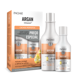 Argan Infusion Perfect Curls Duo Kit - komplekts viļņainiem un cirtainiem matiem 500ml+250ml 