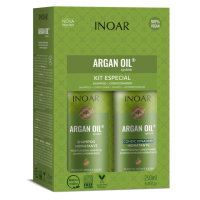 Argan Oil Duo Kit Sausų-pažeistų plaukų rinkinys, 2x250 ml 