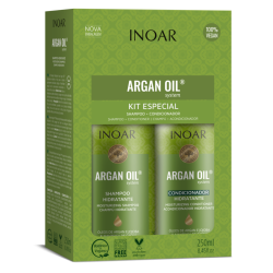 Argan Oil Duo Kit Sausų-pažeistų plaukų rinkinys, 2x250 ml 
