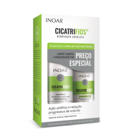 CicatriFios Duo Kit - matu struktūru atjaunojošs šampūns un kondicionieris 500 ml + 250ml 