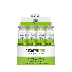 CicatriFios Super Ampola Plauko struktūrą atkurianti ampulė, 12x45ml 