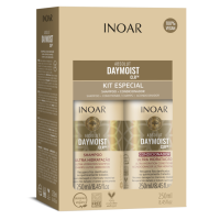 Absolut Daymoist Duo Kit - instrumentu komplekts ķīmiski bojātiem matiem 2x250ml 