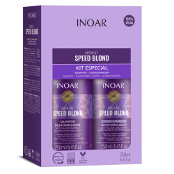 Absolut Speed Blond Duo Kit - instrumentu komplekts blondiem matiem 2x250ml 
