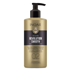 Vegan Revolution Smooth Glos Odżywcza maska ​​nawilżająca Krok 2 Nawilżająca maska ​​do włosów, 350ml 