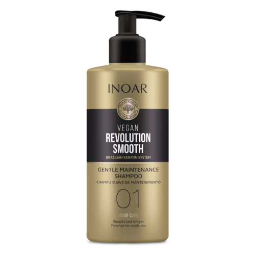 Vegan Revolution Smooth Delikatny szampon pielęgnacyjny Krok 1 Szampon pielęgnacyjny, 350ml