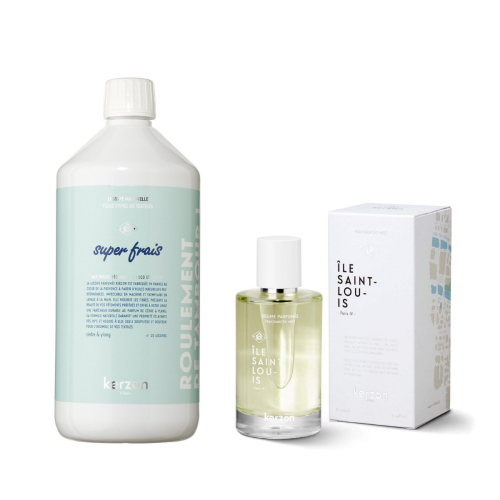 Super Frais Citrusaugļu un ogu aromāta audumu kopšanas līdzekļu komplekts, 1 gab. + DĀVANA