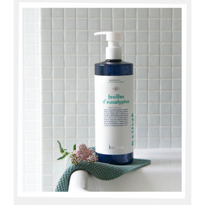 Liquid Soap Feuilles d'Eucalyptus Parfimētas roku un ķermeņa ziepes, 500 ml