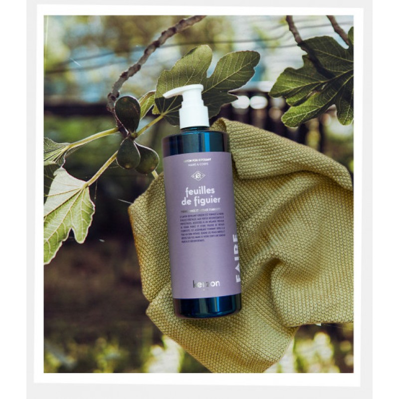 Exfoliating Soap Feuilles de figuier Pīlinga ķermeņa mazgāšanas līdzeklis, 500 ml
