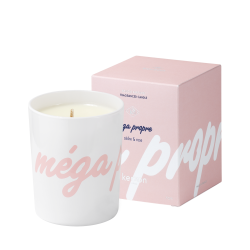 Méga Propre Fragranced Candle Aromātiskā svece, 190 g + DĀVANA 
