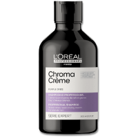 Chroma Crème Purple Krēmveida šampūns kas neitralizē dzeltenos apakštoņus blondos matos 300ml 