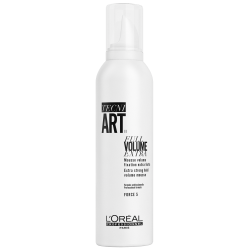 Full Volume Extra Strong Mousse Stipras fiksācijas matu putas 250ml 