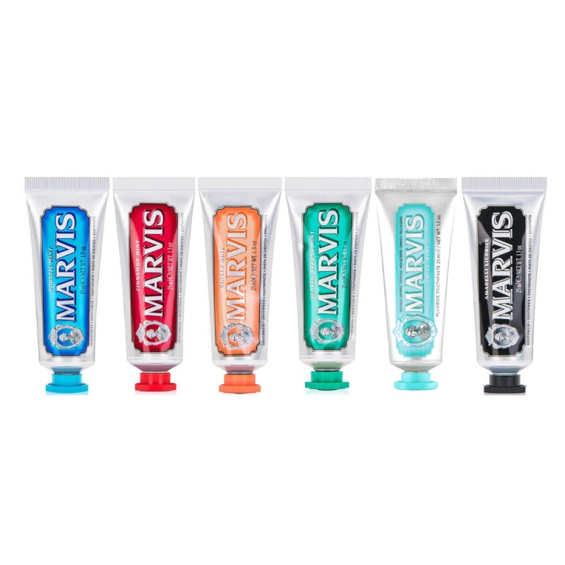 Toothpaste Flavor Collection Gift Zobu pastu dāvanu komplekts 6*25ml