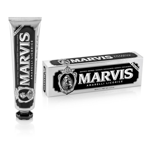 Amarelli Licorice Lakricas un piparmētru garšas zobu pasta, 85 ml